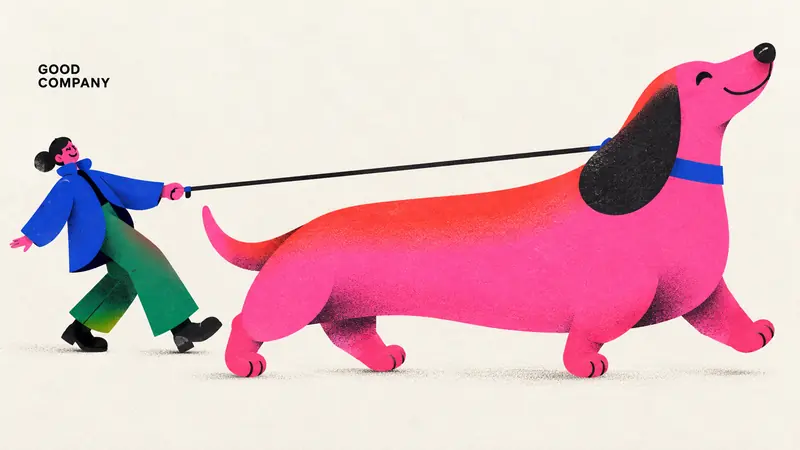 Chromatic Gesture Characters — Part 2 — example: Dog Parade