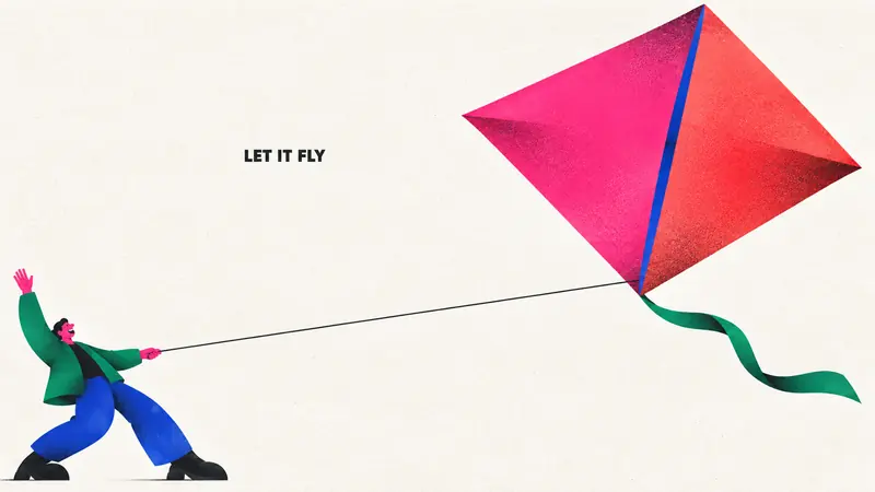 Chromatic Gesture Characters — Part 4 — example: Let It Fly