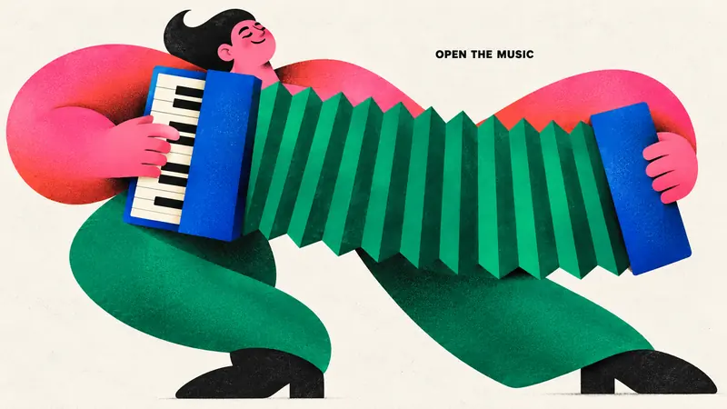 Chromatic Gesture Characters — Part 4 — example: Open The Music