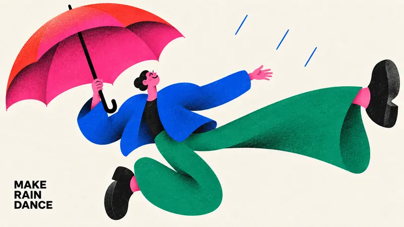 Chromatic Gesture Characters — example: Rain Dancer