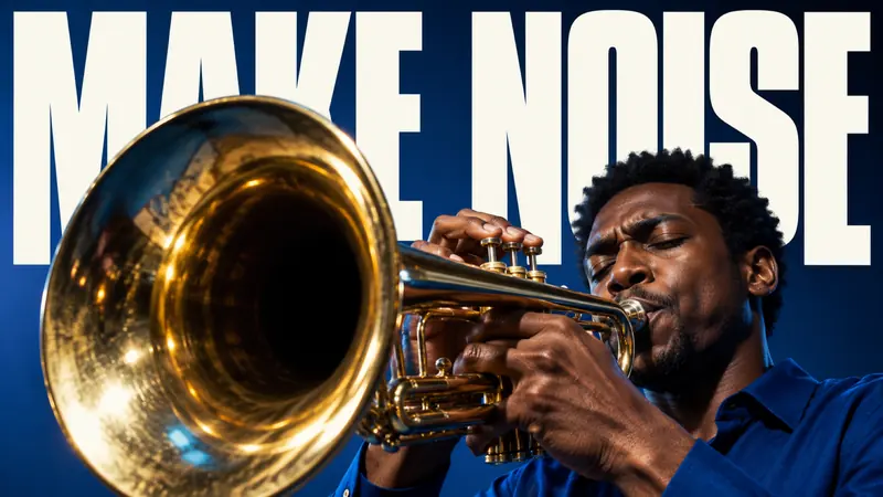 Monumental Editorial — Set 02 — example: Make Noise