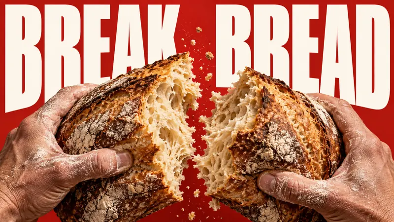 Monumental Editorial — Set 02 — example: Break Bread