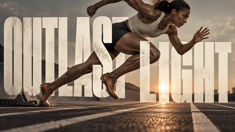 Monumental Sport Editorial — example: Sprinter Outlast Light
