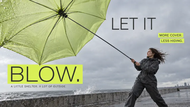 Neon Strip Low Angle Campaign — example: Rain Side