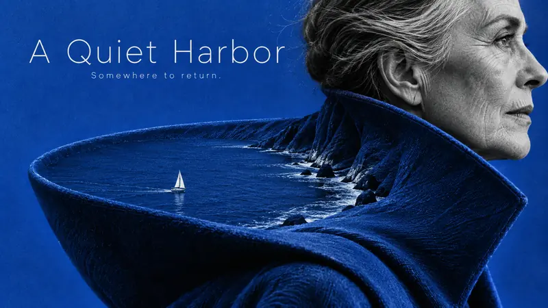 Portrait as Terrain — example: Quiet Harbor
