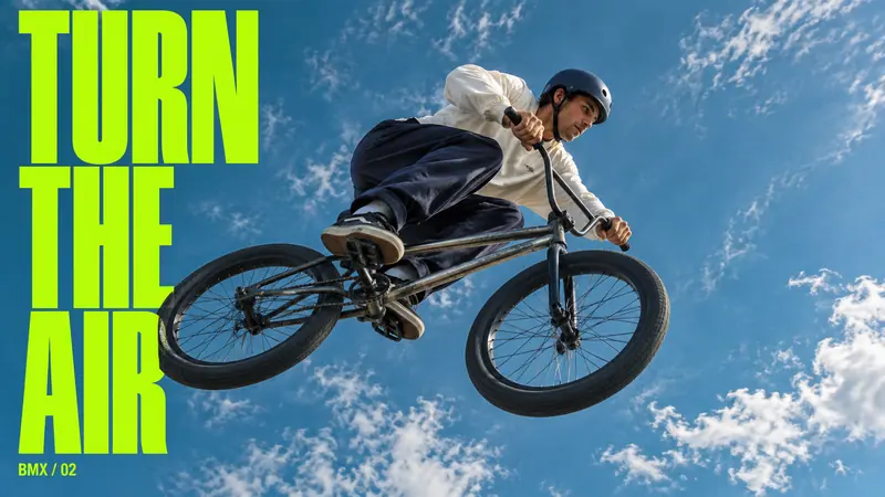 Skyward Condensed Action — example: Bmx Tabletop