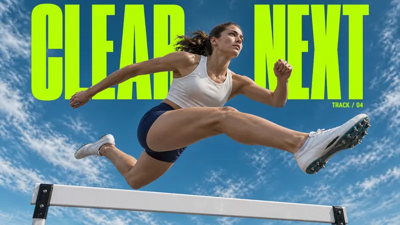 Skyward Condensed Action — example: Hurdle Clear