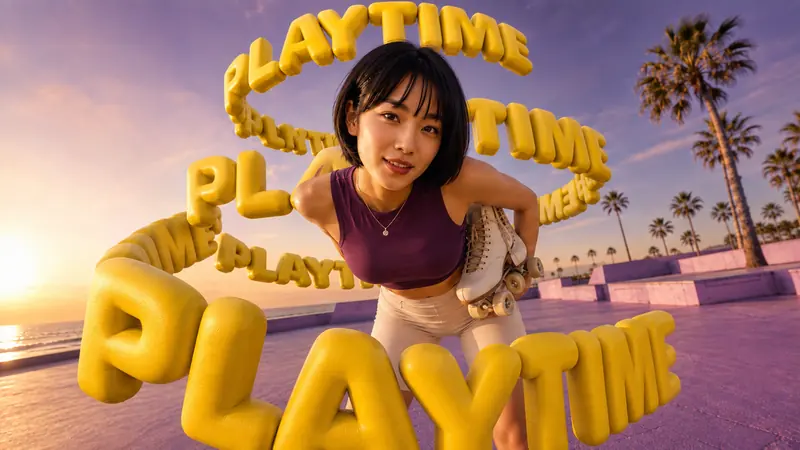 Sculptural Type Helix — Refined — example: Roller Day