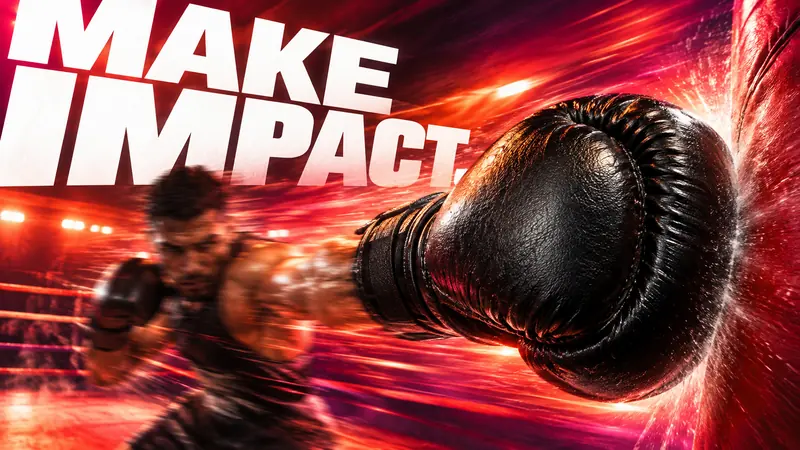 Visual OS 051 — Freeze the Gear — example: Make Impact