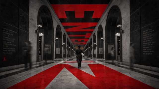 Crimson Vanishing Point Editorial style preview