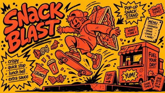 Hot Ink Comic Poster style preview