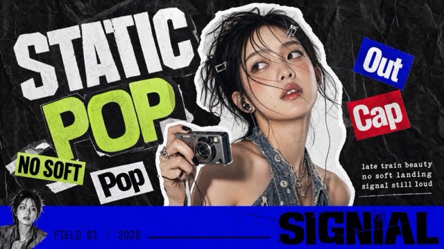 K-Pop Apocalypse Ransom Zine Style style preview