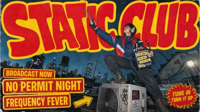Red Yellow Grunge Skate Cover Style style preview