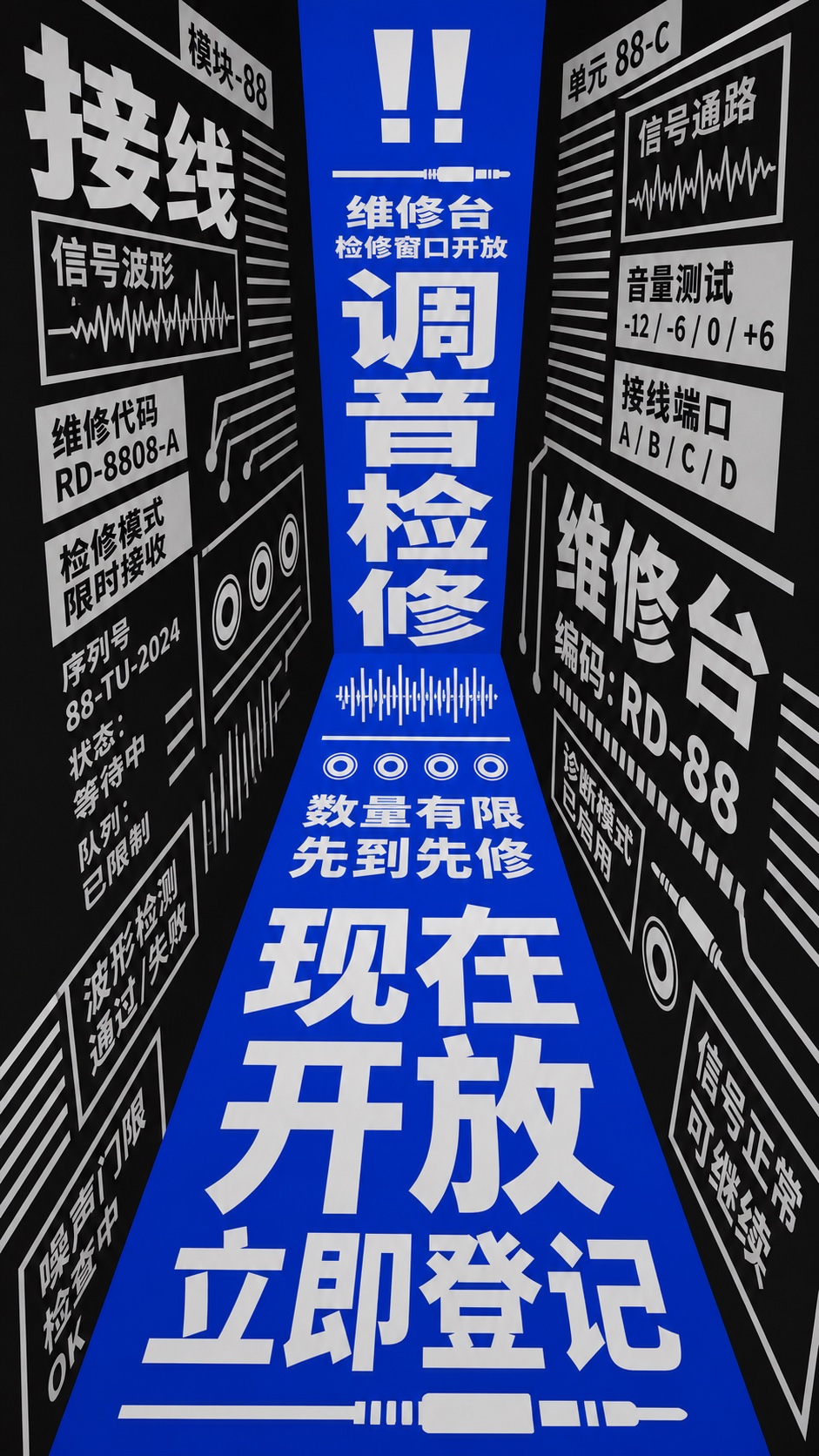 Blue Chinese Perspective Type Canyon Style — example AI image, 9:16