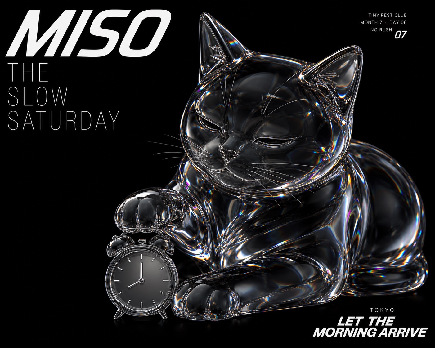 Prismatic Glass Animal Weekend Editorial — example AI image, 16:9