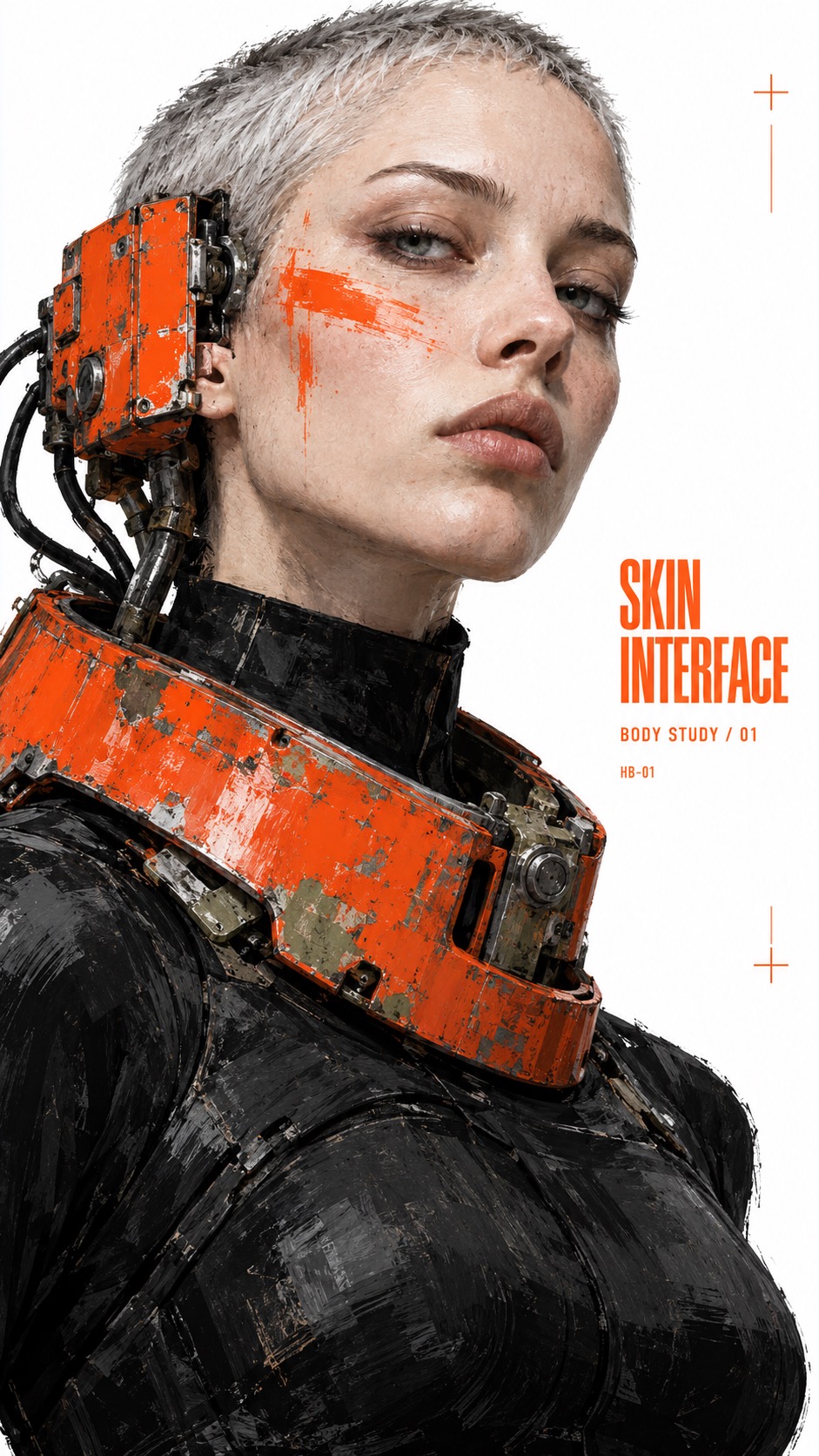 Salvage Body Editorial — example AI image, 9:16
